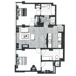 x05 Floor Plan at 3333 Wisconsin, Washington, 20016