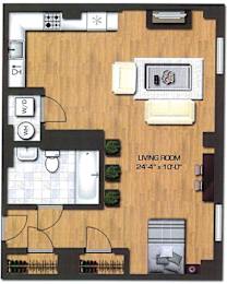 x09 Floor Plan at 3333 Wisconsin, Washington, DC, 20016