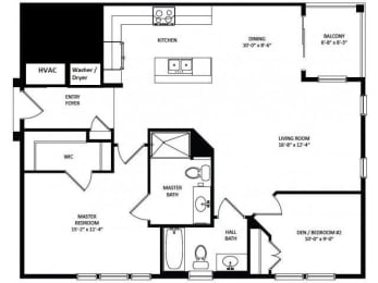 Skyline I Floor Plan at VistaView, Frederick