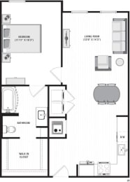 a black and white floor plan of a home