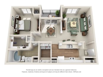 Amsterdam Floor Plan at Century Clearbrook, Frederick