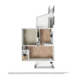 A series of images showing a room with a bed, a desk, and a chair.
