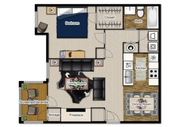  Floor Plan Dogwood Renovated