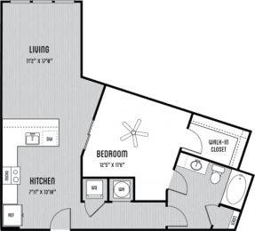 Arcadia Floor Plan at Marley EAV, Atlanta, 30316