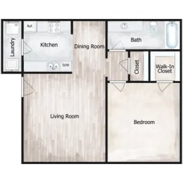 The St-James Floor Plan at The Dylan, Murfreesboro, TN 37129