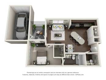 Barcelona Floor Plan at Century Ariva, Lakeland Florida