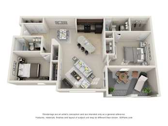 Sydney Floor Plan at Century Ariva, Florida