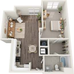 Grandin Floor Plan at Century Bridges, Roanoke Virginia