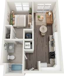 Kenwood Floor Plan at Century Bridges, Roanoke, VA 24016