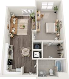 Williamson Floor Plan at Century Bridges, Virginia