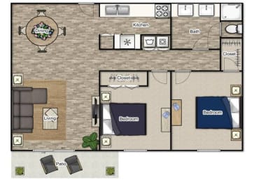  Floor Plan The Hanover