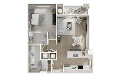 A3 Floor Plan at Lucent, Austin