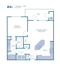  Floor Plan A4N