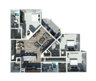 3 bed 2 bath at The Ridge at Chenal Valley, Little Rock, 72223