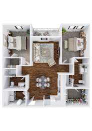 2 bed 2 bath A
