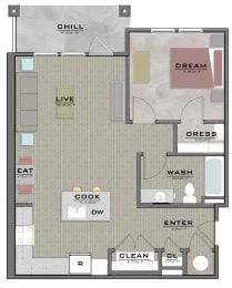 A1 ALT Floor Plan at The Livano North Charleston, South Carolina, 29420