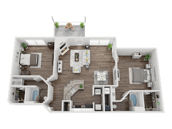 B1 Floorplan at Creekside at White Oak, Newnan, GA