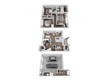 C4G Floorplan at Creekside at White Oak, Georgia