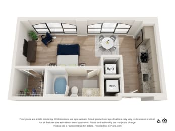 SG Floor Plan at The Baxly, Georgia