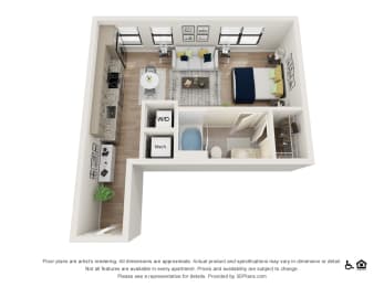 SQ Floor Plan at The Baxly, Georgia
