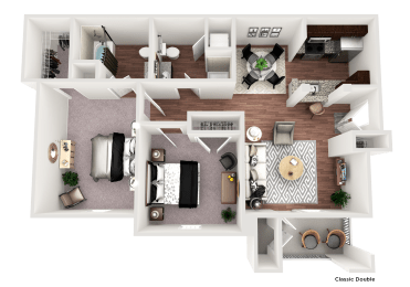2 bed 2 bath A at The Villa at River Pointe, Maumelle