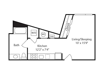  Floor Plan Studio-S16