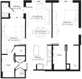  Floor Plan B6