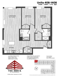 floor plan of the first level of the apartment