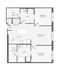 a floor plan of a bedroom floor plan