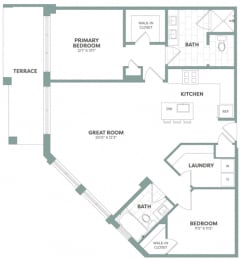 a blueprint of a floor plan of a house