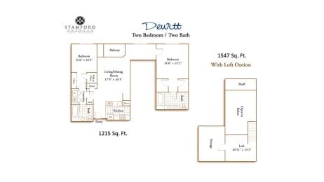 a floor plan of a home