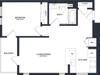 a blueprint of a floor plan of a house
