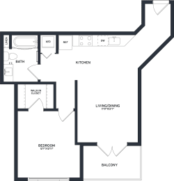 an illustration of a hypothetical floor plan of a house