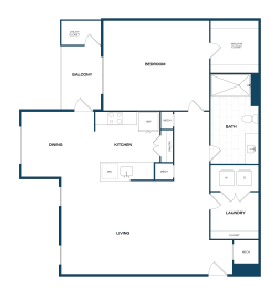 a blueprint of a floor plan of a house