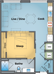  Floor Plan Urban Flat - S11