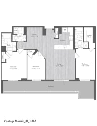  Floor Plan 3 Bed 2.5 Bath - CD2