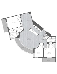 3 Bedroom, 2.5 Bathroom 2,076sq ft