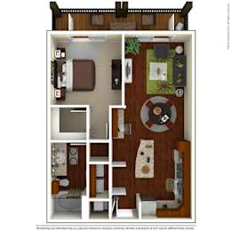 A2 Floor Plan at Terraces at Town Center, Jacksonville, FL