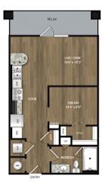 S1 578 SQ FT at Magnolia Grove Apartments, Texas, 75160
