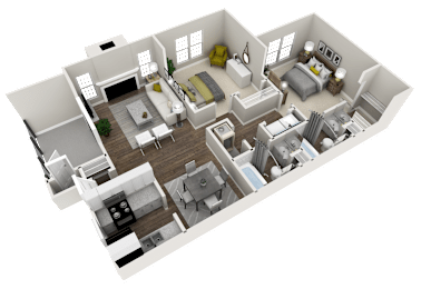 Canyon Floor Plan at Inverness Cliffs, Birmingham, Alabama