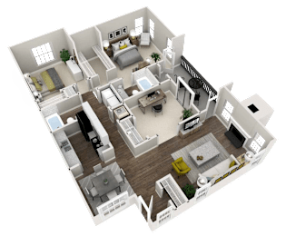 Chateau Floor Plan at Inverness Cliffs, Birmingham