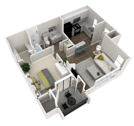 Hideaway Floor Plan at Inverness Cliffs, Birmingham, AL