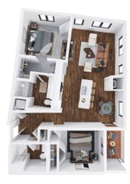 our apartments showcase a flexibility that is ideal for families