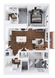 our apartments showcase a flexibility with regard to furniture and decor