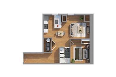  Floor Plan 409
