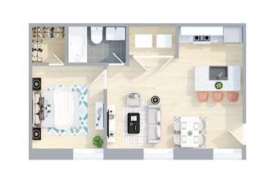  Floor Plan 203