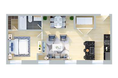  Floor Plan 302