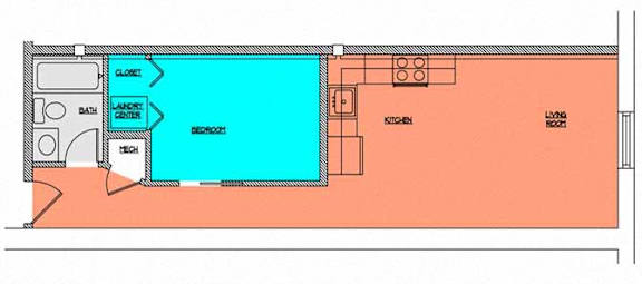  Floor Plan Cobblestone Commons Unit 304
