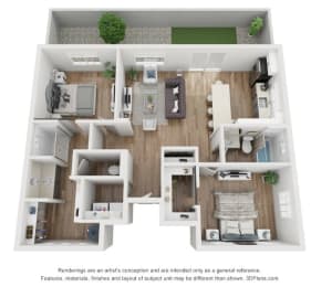 2 bed 2 bath at Onyx at Westgate Apartments, Glendale, 85305