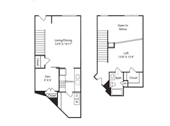  Floor Plan 1T
